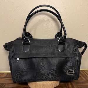 Caboodles Black Envy Doctor's Bag Travel Makeup Cosmetic Toiletry Organizer Tote